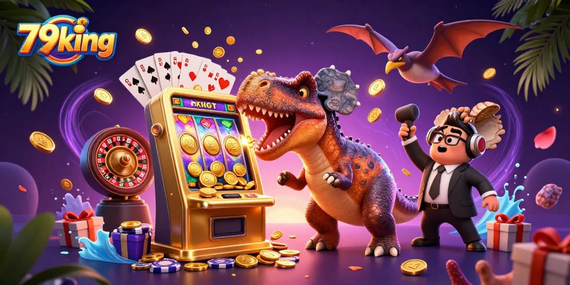 79king casino characters engage a thrilling jackpot scene filled with golden coins and dynamic game elements