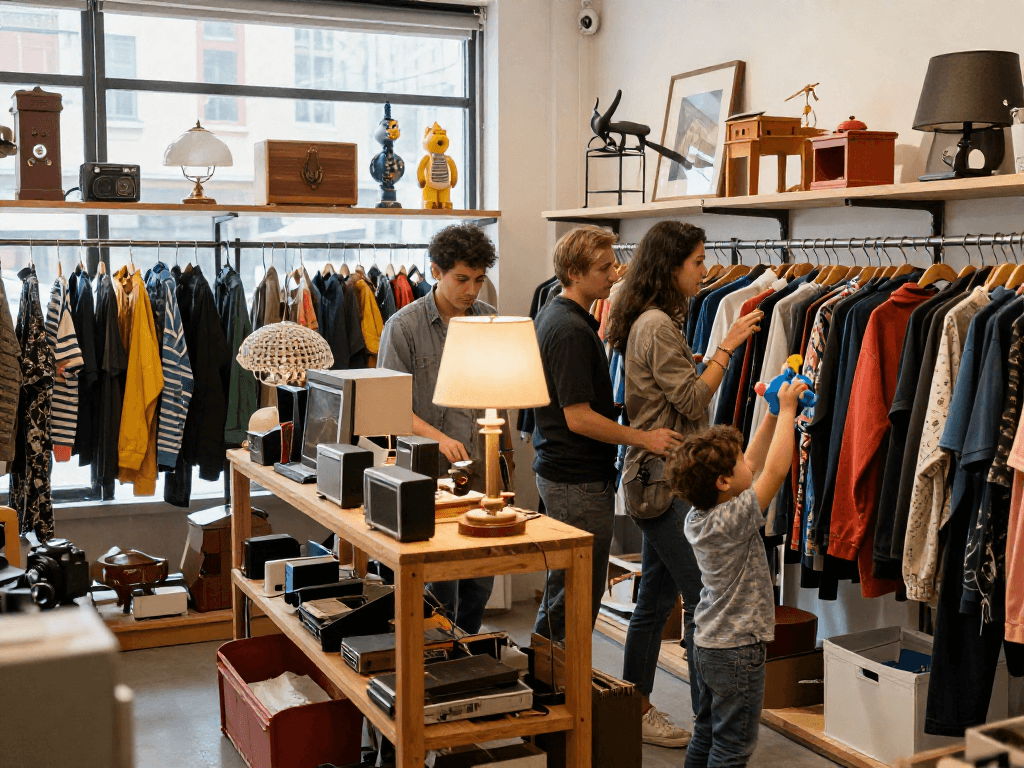 Discover valuable items at ROKOK88 thrift store, showcasing unique second-hand treasures.