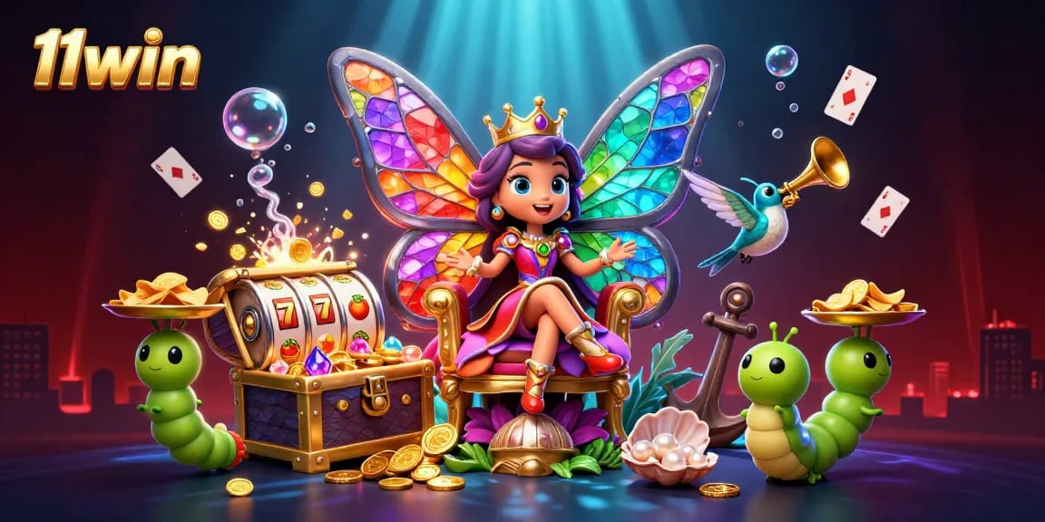 Engage with 11win's vibrant casino universe filled with dynamic slot games and enchanting characters.