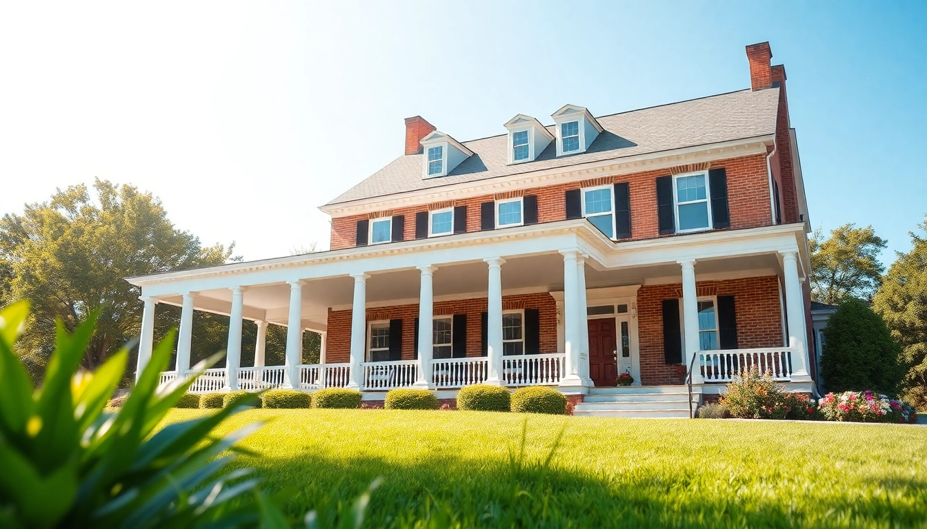 Revitalize your colonial home renovation with inviting exterior details and lush landscaping.