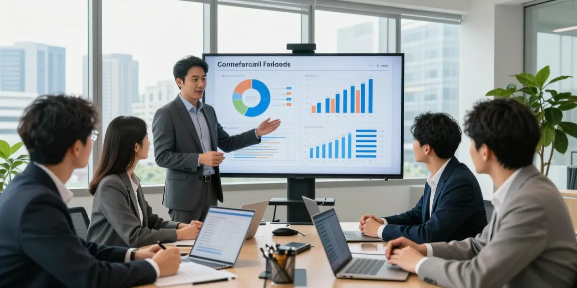 Collaboration on worldwide commercial project financing strategies in a professional office.