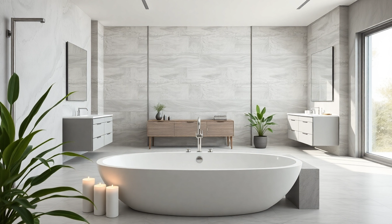 Transforming a bathroom through bath reconstruction with modern, sleek designs and elegant fixtures.