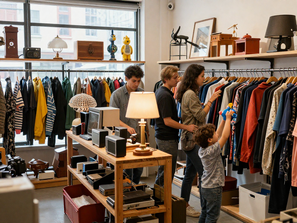Discover valuable items at ROKOK88 thrift store, showcasing unique second-hand treasures.