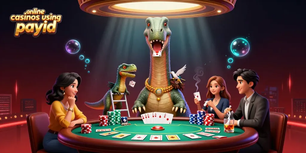 Experience thrilling action at online casinos using payid with dynamic poker scenes and lively characters.