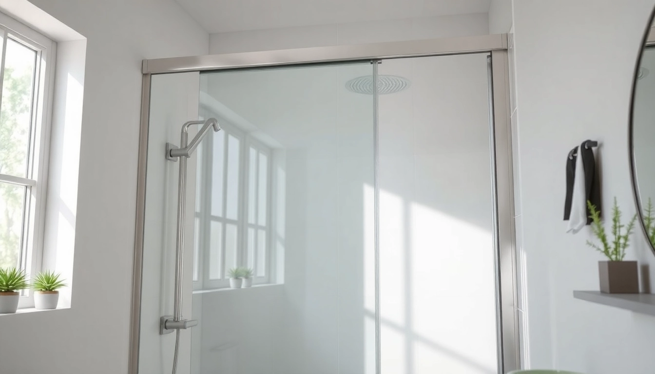 Installing state-of-the-art shower doors sliding offers sleek elegance and space-saving convenience.