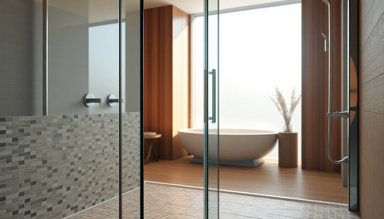 Elegante sonni Duschkabine 100x100 in einem luxuriösen Badezimmer mit modernem Design.