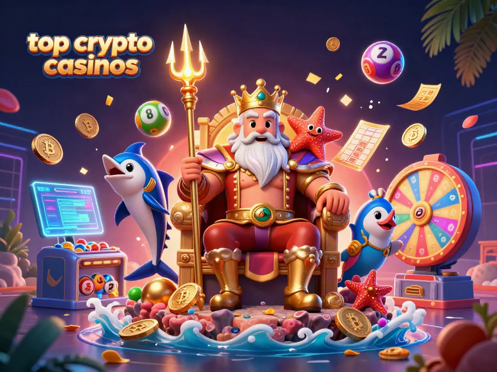 Experience the excitement at top crypto casinos with Neptune and dynamic gaming elements.