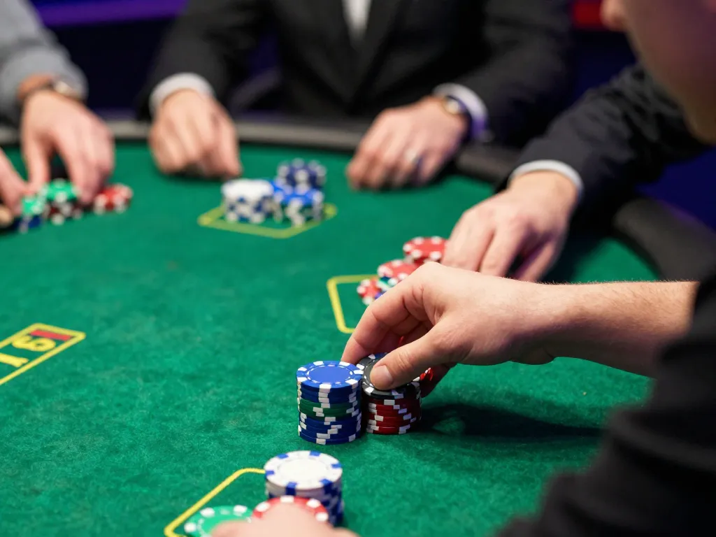 Experience the strategic gameplay at TA88 with intense poker action and focused players