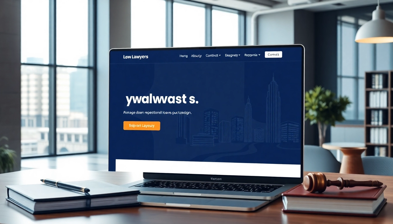 Improve engagement with Website Design for Lawyers through a modern, user-friendly layout.