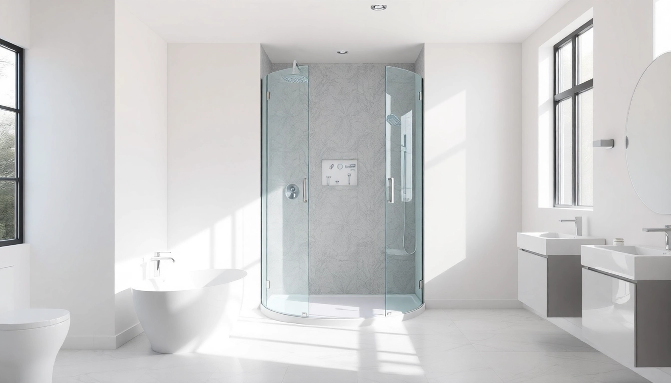 Transform your space with elegant showers au featuring modern design and luxurious details.