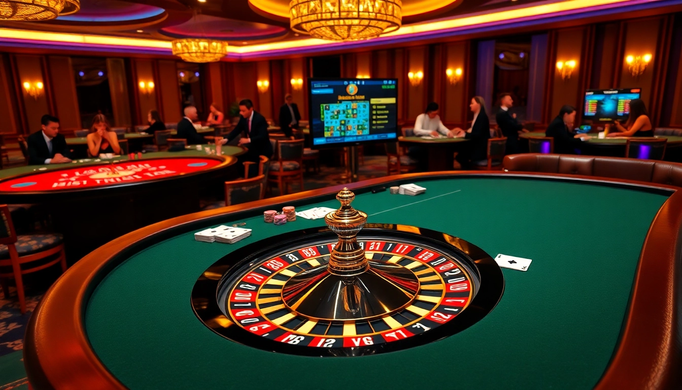 Engaging in high-stakes gameplay at tg88’s luxurious casino.