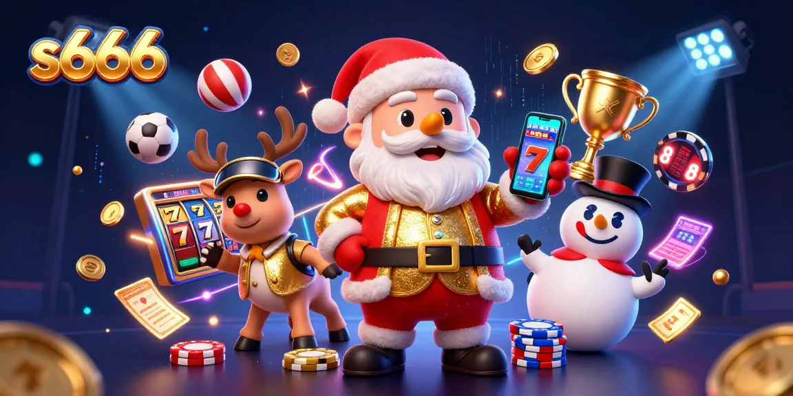 Experience the thrill of s666 with slots, jackpot excitement, and festive casino fun!